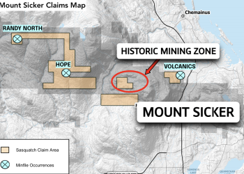 mount sicker claims map